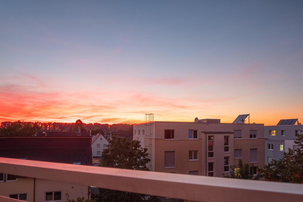 Schoene 2 Zimmerwohnung Mit Uhd-Tv, Grossem Balkon Und Haengematte Lampertheim Exterior photo